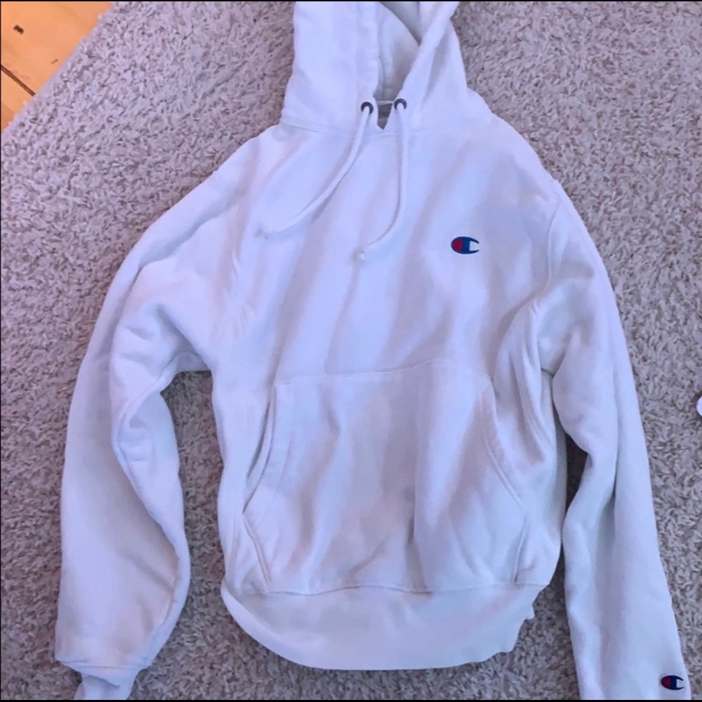 Champion white hoody